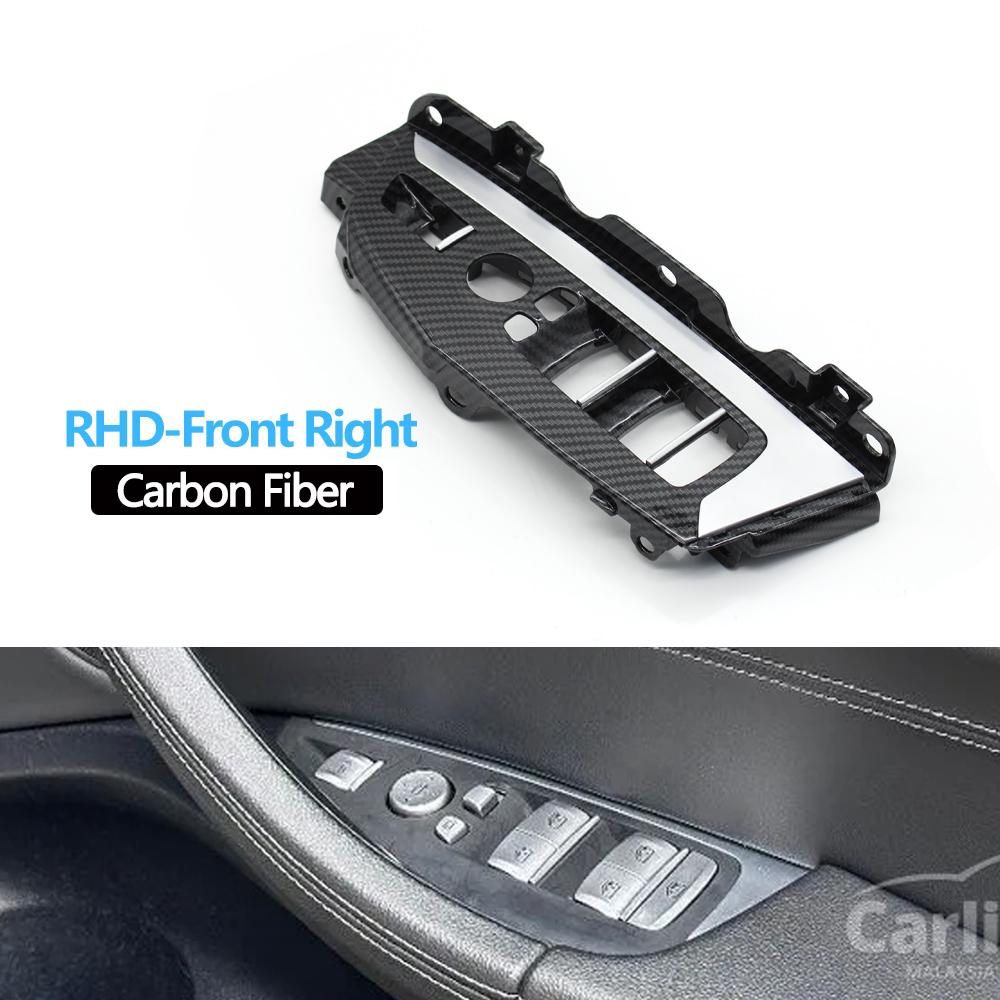 LHD RHD Car Interior Left Right Door Window Lifting Switch Outer Cover Trim Panel For BMW X3 X4 G01 G02 G08 F97 F98 2018-2021