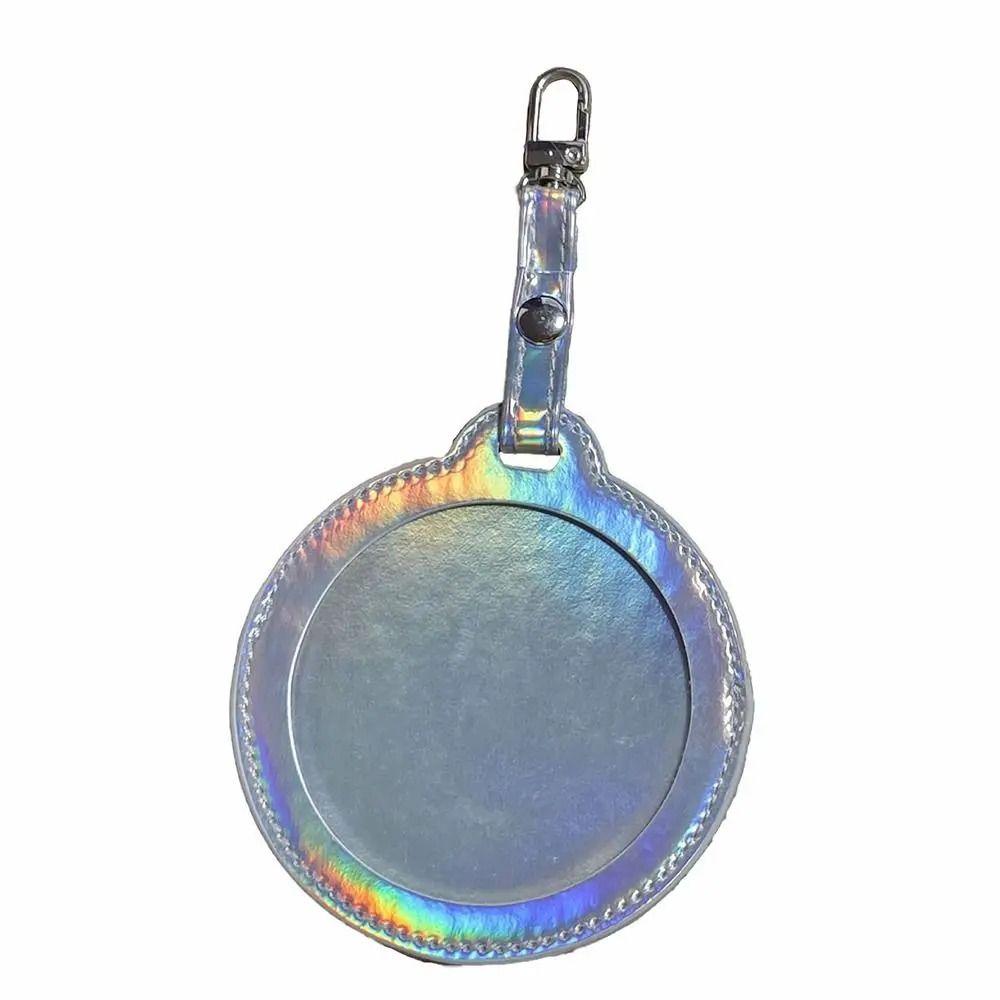 PU Badge Storage Bag Badge Display Single Badge Itabag Creative Transparent Round Bag  Children