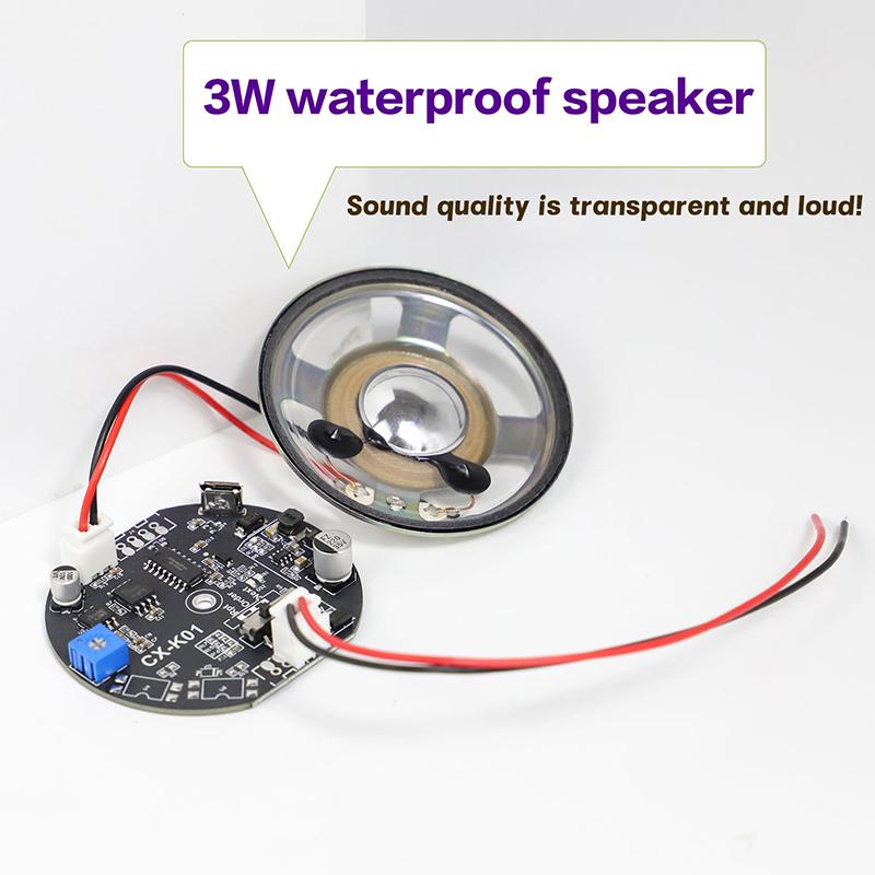Auto Start Voice Custom 4-Kanal Trigger Voice Speaker Modul Soundalarm Rückfahrhupe Elektronisches Kit