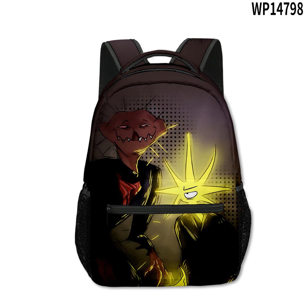 Cartoon Kpop Youthful School Bags Unisex Cook phenomenon Travel Bags 3D Print Oxford Waterproof Notebook Shoulder Backpacks