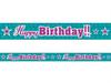 Taśma Szarfa Happy Birthday  6 M  1 Szt.