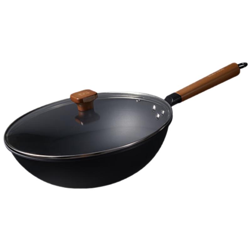 Sula Shiguang 32cm Refined Iron Wok