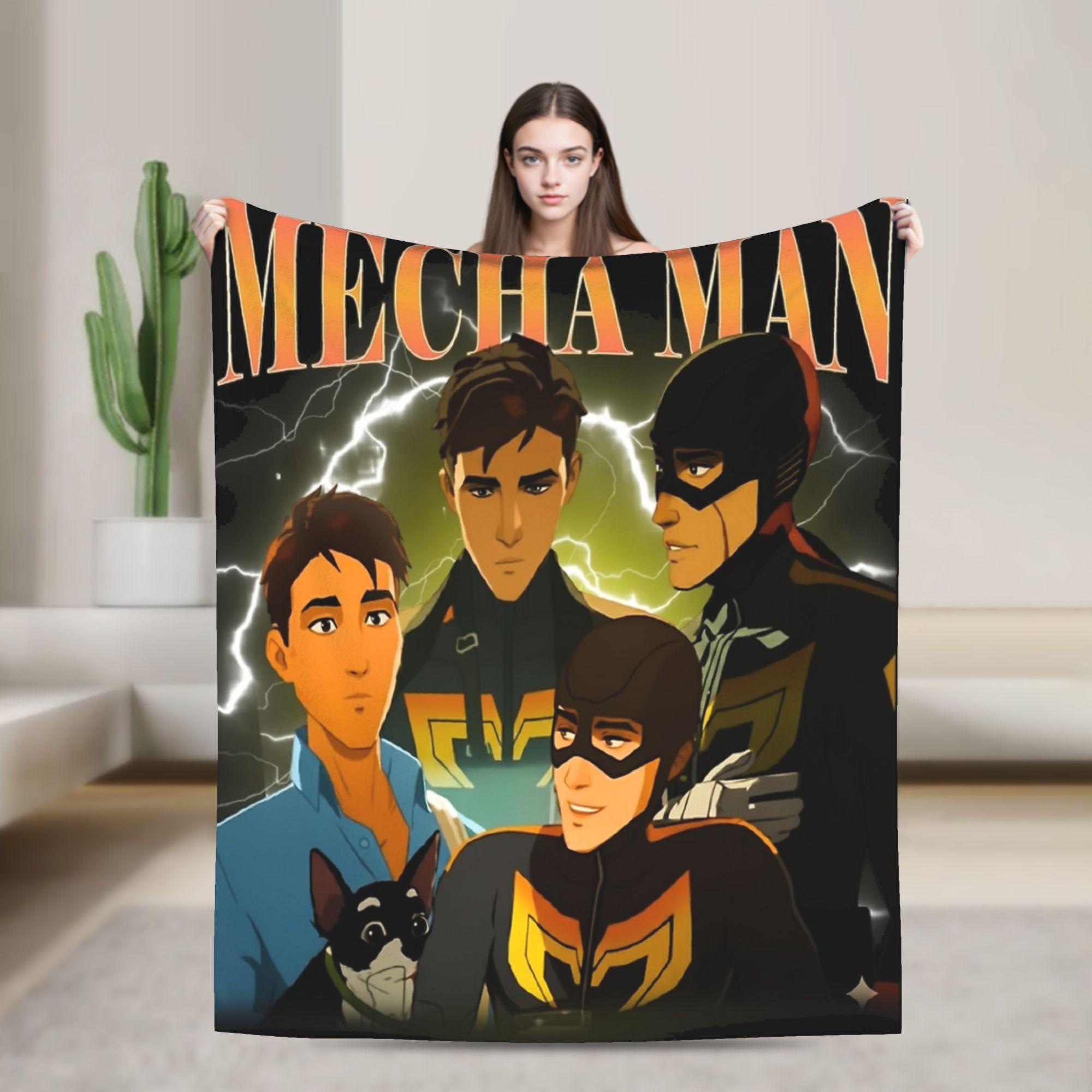 Super Soft Dispatch Game Character Collage  Throw Blanket Premium Fleece Flannel Lightweight  Bed Blanket Cozy Fluffy Blankets 75x90cm