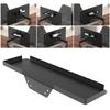 Screen Top Shelf for Electronics Space Efficient Metal Rack for Phones Routers and More Storage