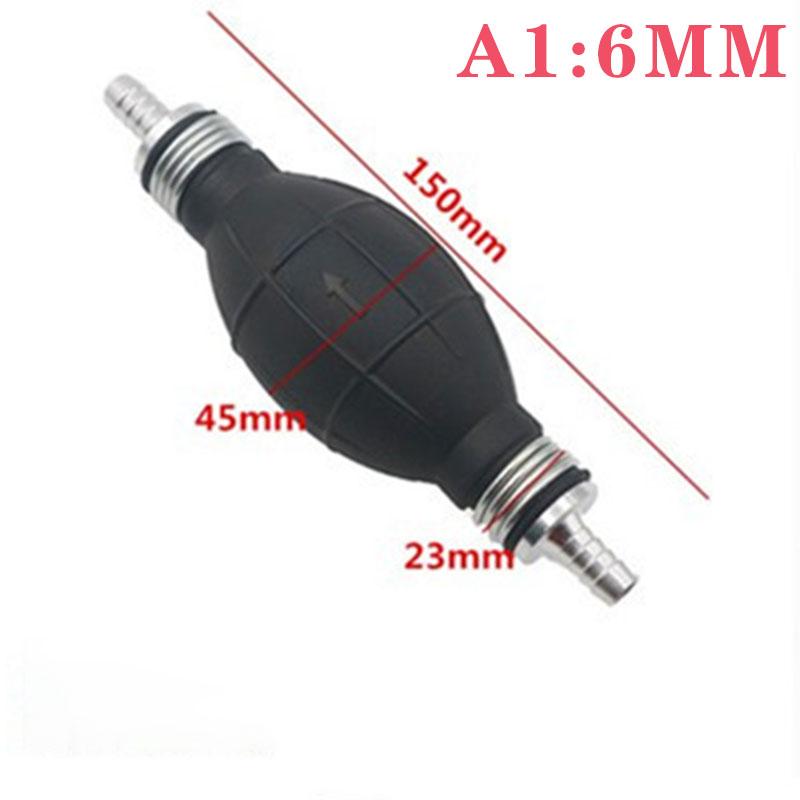 

Ручной топливный насос 6 мм/8 мм/10 мм/12 мм, резиновая алюминиевая ручная лампочка для перекачки дизельного масла, бензина для автомобиля, лодки, морского подвесного двигателя