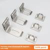 Anti Theft Hasp Staple Shed Latches With High Security Rusts Resistance Door Lock Padlock Clasp Furniture Accessories