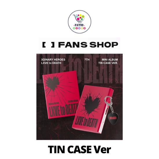 Select POB TIN CASE Ver Xdinary Heroes 7th Mini Album LXVE to DEATH