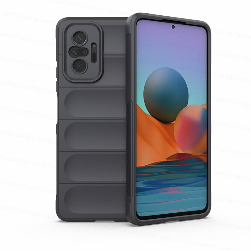 For Xiaomi Redmi Note 10 Pro Case Skin-Friendy Shockproof Silicone Soft TPU Phone Back Cover For Xiaomi Redmi Note 10S 10 Pro 4G