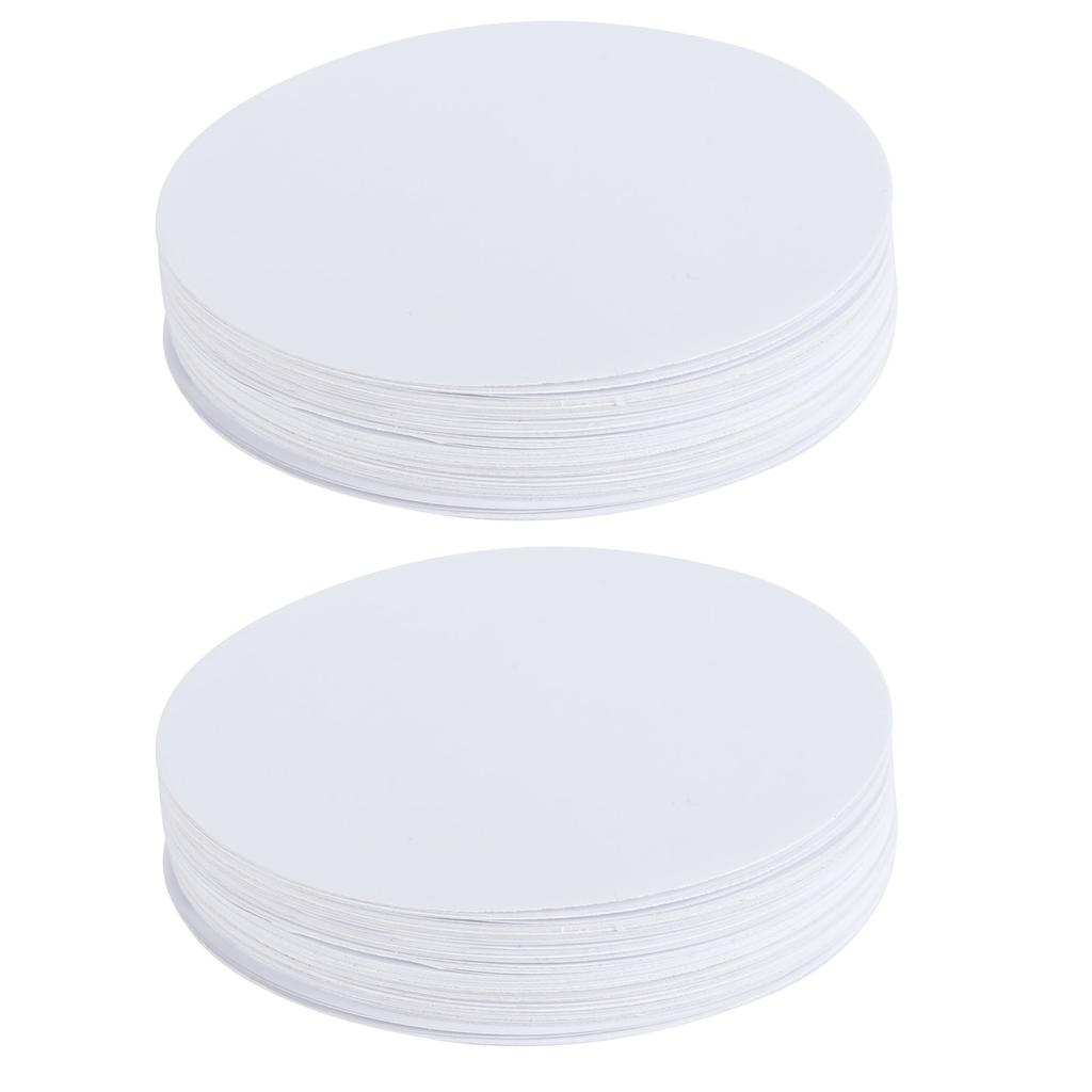 100 ks prázdný papír na odznaky, fototiskárna, potřeby pro DIY malování, ručně vyráběné řemeslo(58 mm )