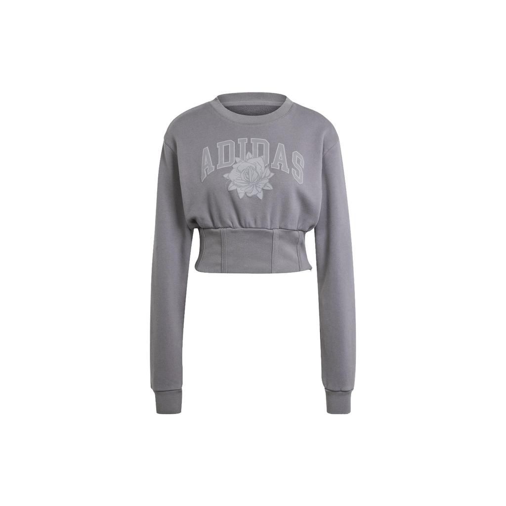Adidas Dámská mikina Originals Crew Šedá IY9029