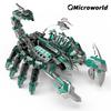 Microworld 3D Metall Tier Puzzle Red Devils Skorpion Modellbausätze DIY Desktop Dekoration Jigsaw Spielzeug Geburtstagsgeschenke Für Erwachsene