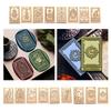 Tarot Themed Seal Stamp Head Rectangular Sealing Stamp with Exquisite Pattern for Seal Envelope Wine Bottle Decoration
