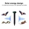 1/2/4Pcs Solar Ultrasonic Mole Repellent Effective Safe to Use Simple Installation Outdoor Mouse Repellent Waterproof Spikes Stakes
