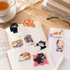 5/6/10pcs Cute Cat Magnetic Bookmarks Kitten Shape Page Holders Bookmark Clips School Supplies
