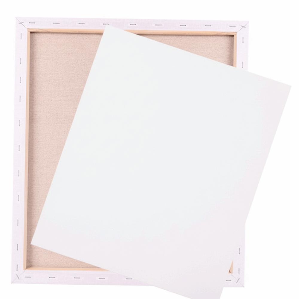 Cotton Linen Blend Blank Canvas Primed Surface Primed Blank Painting Frames Painting Layer Accessories Oil Painting Canvas