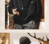 Men's American Retro Lapel Jacket - Spring/Autumn 2025 Loose Casual Pilot Style