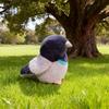 Cute Little Bird Plush Toys Realistic Funny Animal Dolls Shake Simulated Bird Chirping Fluffy Decorative Item Gifts For Children