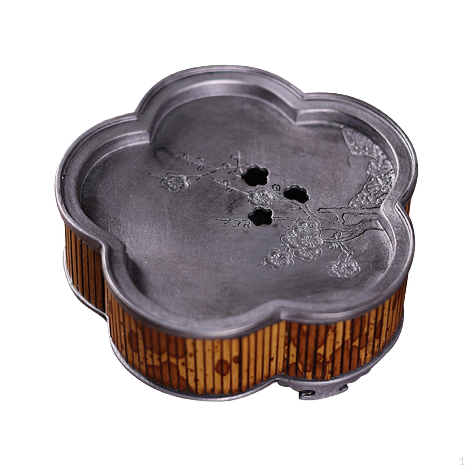 

Бамбуковый поднос для чая, китайский дренажный инструмент для лодки, практичный инструмент для набора кунг-фу, доска, стол