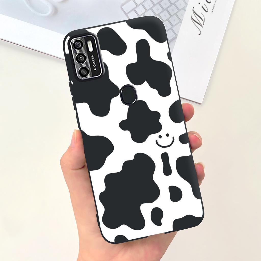 Per Custodia Telefono ZTE Blade A7020 Copertura Posteriore ZTE Blade A7s 2020 Guscio Paraurti Morbido in Silicone Liquido Moda Donna Cielo Stellato Funda Capa