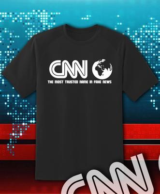 CNN Fake News Network Trump Meme  Shirt - Adult &  Unisex T-Shirt