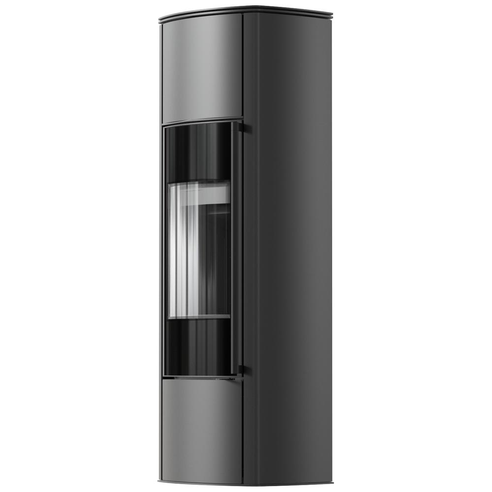 Free Standing Steel Stove KRATKI AB KRATKI ENYO R High 5.5 kW Ø 100/150 Black Thermotec