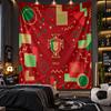 Wall Hanging Tapestry Portugal Football Print Cloth for Living Room Bedroom Home Decor
