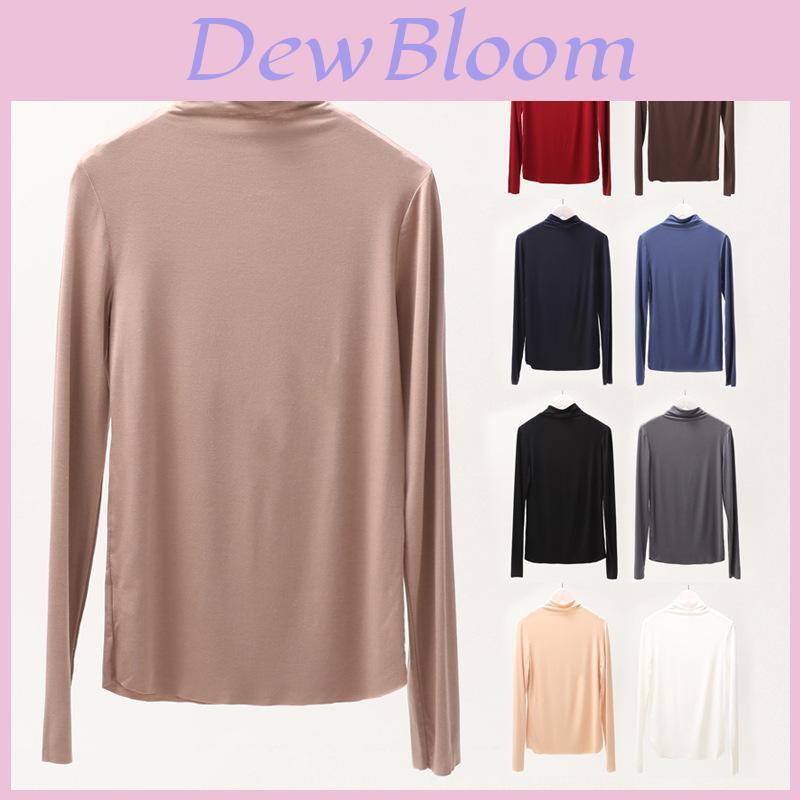 Stylish Women's Summer Polo Top With High Neck And Long Sleeves In Fashionable Design
