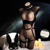 Reverse Bunny Cosplay Bunny Girl Sexy Bondage Reverse Bunny Girl Bunny Suit Body Stocking Full Body Tights Extreme Exposure SM Goods for Women