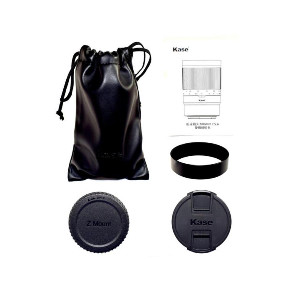 Kase 200mm F 5.6 MC Reflex Mirror Lens ( Canon / Nikon / Sony / Fujifilm / Leica / Hasselblad XCD Mount )