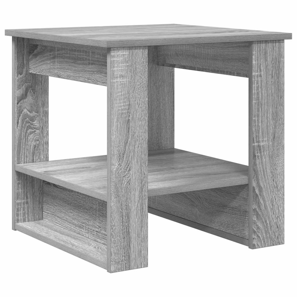 Coffee Table Sonoma Grey 51 x 50 x 50 cm Engineered Wood