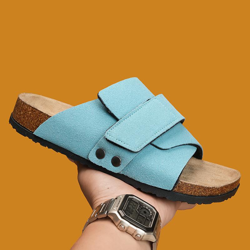 Classic Fashion Purple Mules for Men Women Outdoor Non-slip Beach Shoes Big Size 46 Summer Slippers Casual Men Pantuflas Hombre