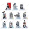 Game MILGRAM Acrylic Stand Doll Anime Mikoto Mahiru Haruka Shidou Es Amane Kazui Yuno Figure Model Plate Cosplay Toy for Gift