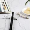 1Pcs Cute Ceramic Dachshund Dog Chopsticks Holder Spoon Forks Knife Rest Stand Lovely Rack Stand Tableware