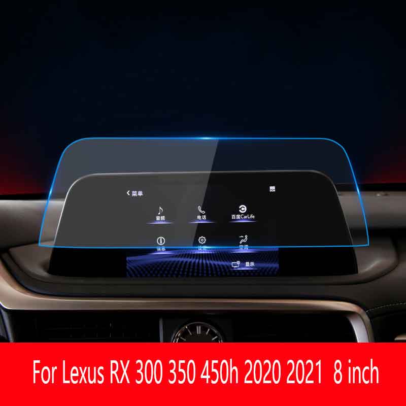 For Lexus RX 300 350 450h - Car GPS Navigation Screen Tempered Glass Protective Film Auto Interior Sticker
