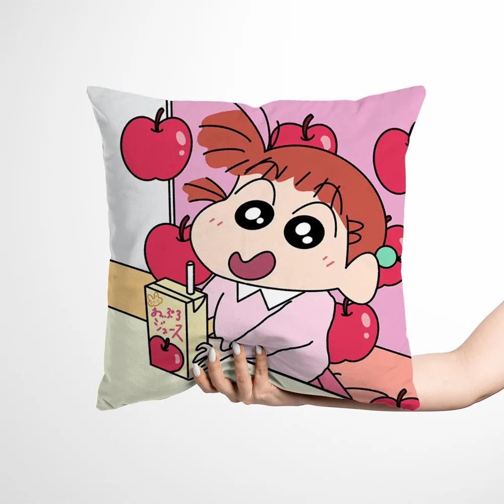 Cartoon Throw Pillow Covers Living Room Decoration Printed Sofa Cushion Cover Polyester Soft Pillowcase