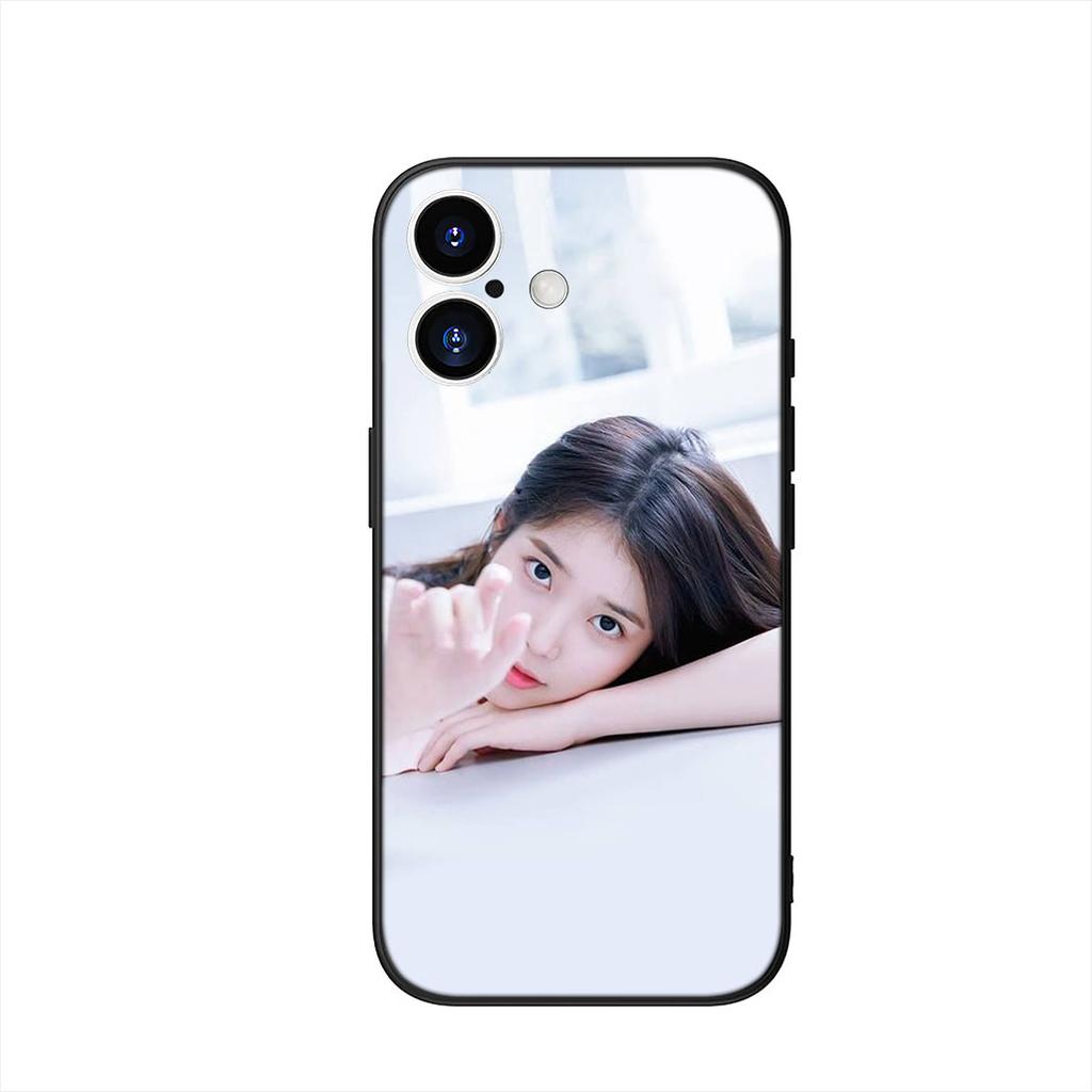 Kpop IU Lee Ji eun Jieun Phone Cover Case for Apple iPhone 17 16 15 11 Pro XS Max XR 6 7 8 Plus + SE 2020 5 16E Casing