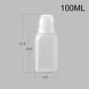 1PC600 800 1000ML Squeeze Sauce Bottles Condiment Dispenser Large Mouth Dustproof Kitchen Seasoning Salad Sauce Olive Oil Bottle
