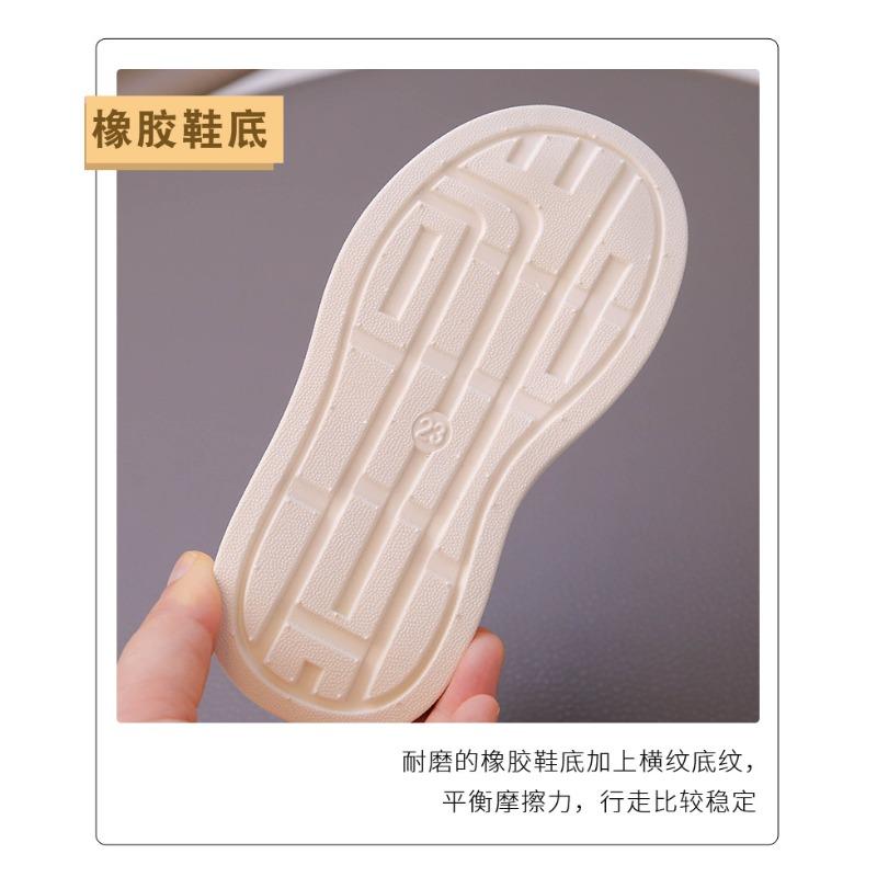 Girls Board Shoes Spring and Autumn New Baby School Little White Shoes Boys Sports Casual Shoes Non-slip Baby Shoes