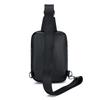 Unisex PU Leather Sling Bag – Compact Crossbody Chest Pack for Travel, Commute & Light Outdoor Use