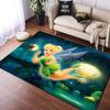 1pc Tinker Bell Pattern Area Rug Soft Flannel Floor Mat for Living Room, Bedroom, Sofa Coffee Table Floor Mat, Machine Washable