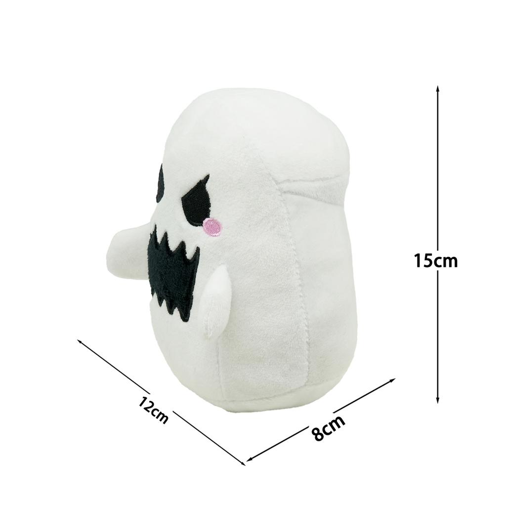 Treasuringu Ghost Plush Toy Kawaii Skeleton Plush Doll Fun Cartoon Halloween Stuffed Toy Home Decor Plushie Children'S Day Gift