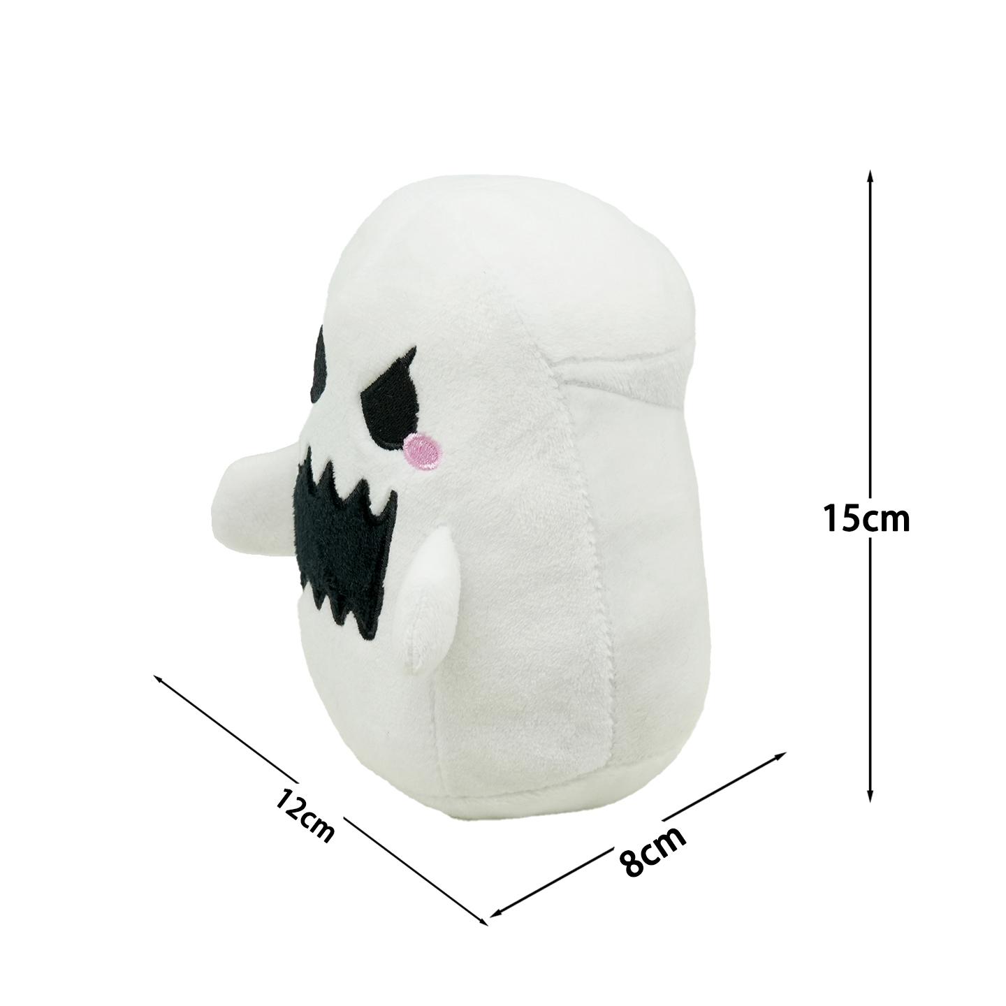 Treasuringu Geister-Stofftier Kawaii Skelett Plüschpuppe Lustiges Cartoon Halloween Kuscheltier Heimdeko Plüschtier Kindertagsgeschenk