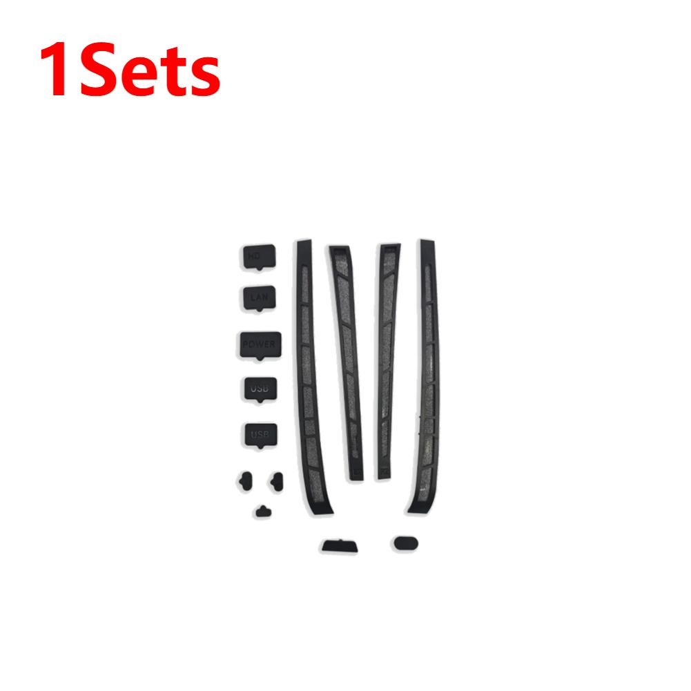 1-5PCS 12 in 1 Silicone Anti-dust Cover Dustproof Plug Dust Protector for PS5 Slim for PS 5 Slim Console Accessories Pack