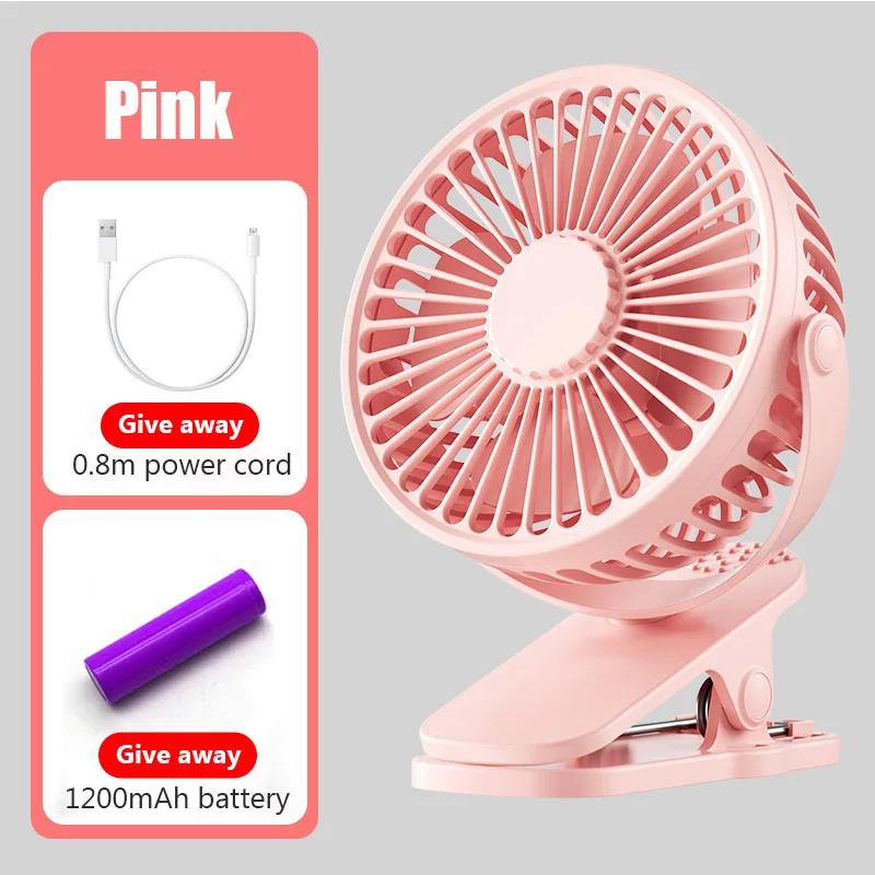 USB Mini Wind Power Handheld Clip Fan Convenient And Ultra-quiet Fan High Quality Portable Student Cute Small Cooling Ventilador