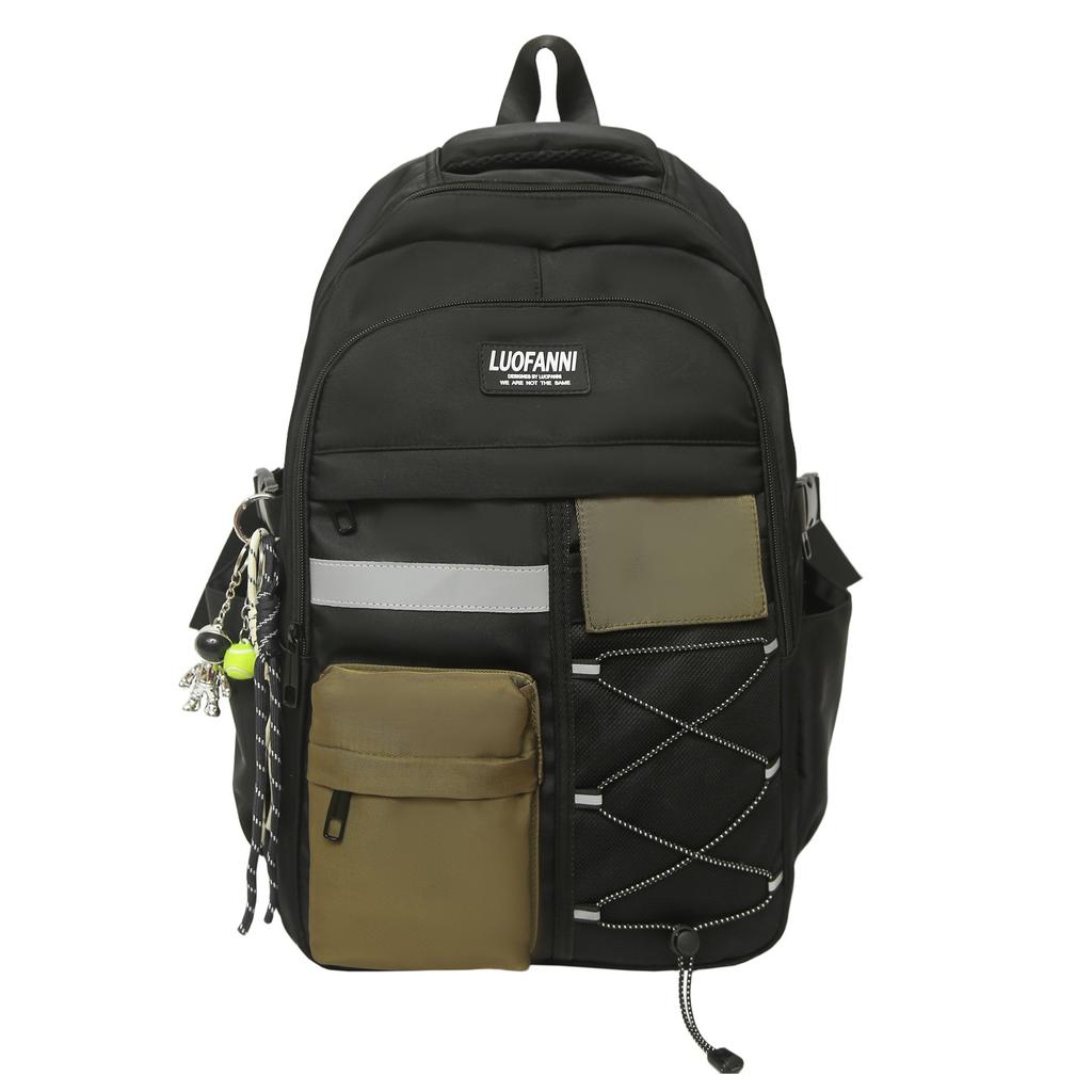 Senior High School Student Schoolbag Women's Large Capacity Travel Backpack Men's Campus Sports Backpack
