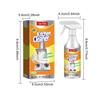 Heavy Oil Bubble Spray Cleaner Powerful Stains Remover Foam Cleaner for Grills Ovens Cooktop Kitchen Magic Household Degreaser