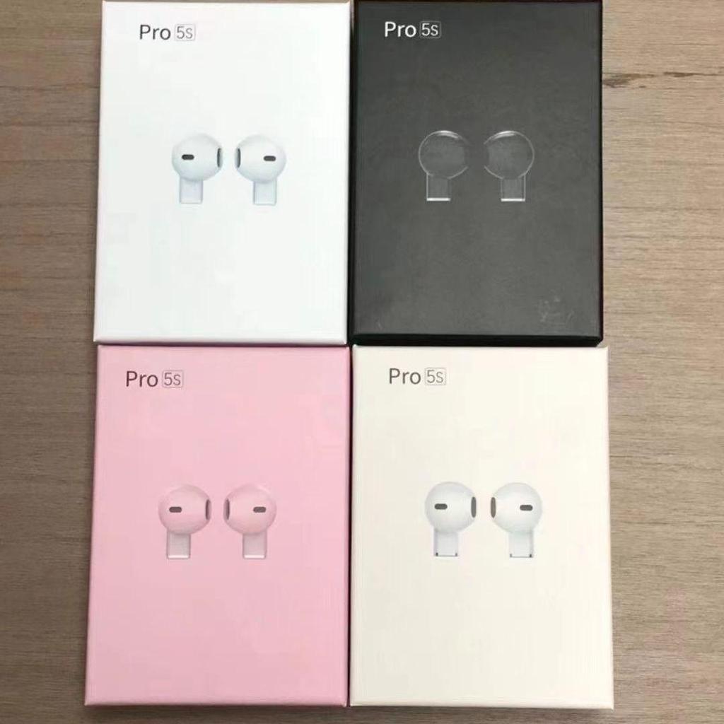 Pro5s Wireless In-Ear Bluetooth Headphones, Long Battery Life, TWS Mini Sports Earbuds, Ideal for Gifts.