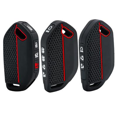 7/8/9 Buttons Key Case For Kia Ev9 K3 K5 Carnival Picanto Gt Line Sorento Mq4 Ka4  Silicone Key Holder Cover Remote Shell