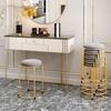 Rebar Round Stool Staable Soft Fabric Living Room Dining Table Bar Chair  Portable Lightweight Stool, Bedroom Dresser