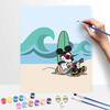 Disney Beach Mickey Mouse Paint By Number Kit Number Drawing Canvas DIY Picture Home Decor Painting Wall Art Oil Craft Gift 130
